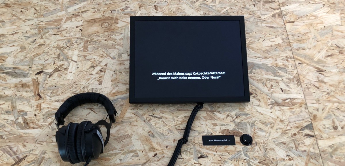: Was, wenn Kunst in Gewaltkontexten entstanden ist? Forschungsinstallation MATHILDA im Volkskundemuseum Wien © Zarah Gutsch