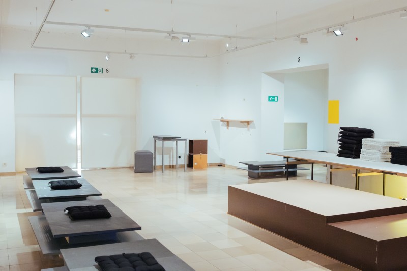 : Open Spaces & Galleries. Spacial Concept: Seth Weiner, Foto: Stefanie Freynschlag / Kollektiv Fischka © Volkskundemuseum Wien