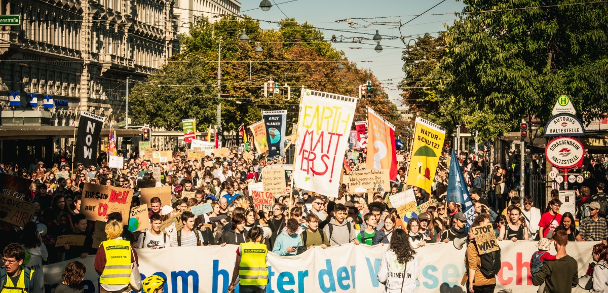 : Demonstration gegen die Klimakrise in Wien 2022 © Christopher Glanzl