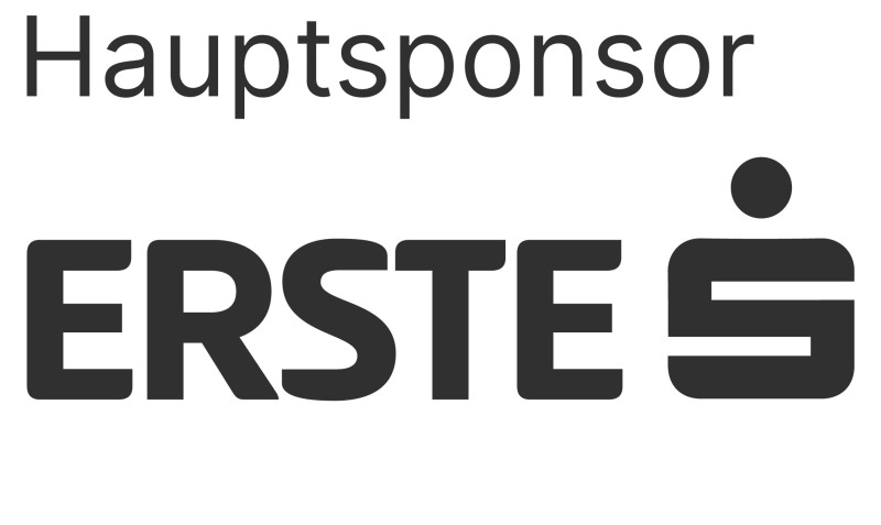 Logo vom Hauptsponsor Erste Bank