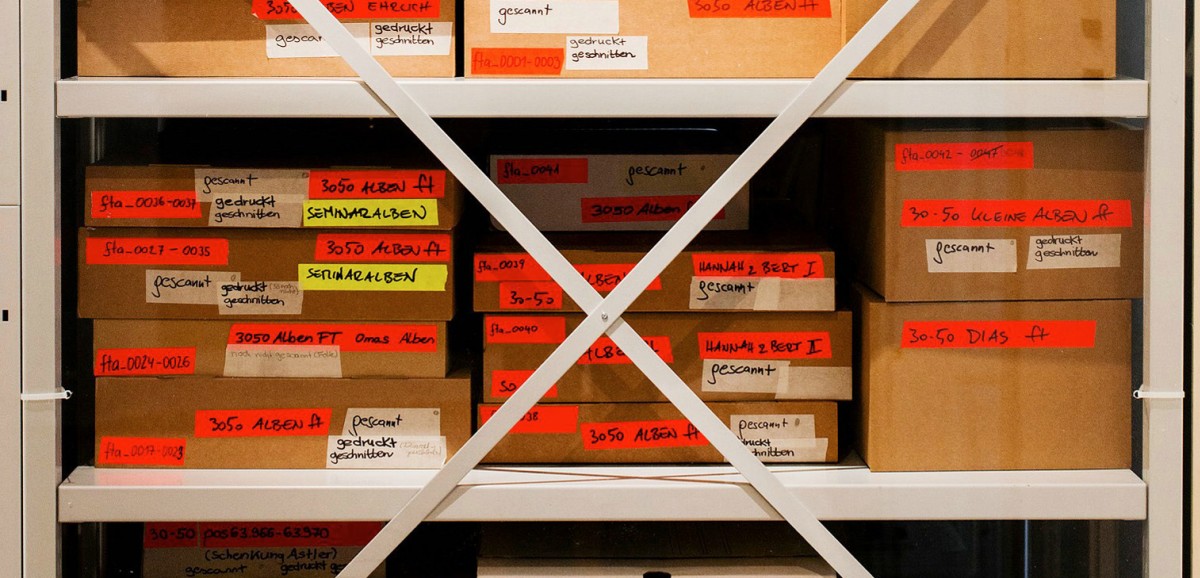 : Ausstellung "Alle antreten! Es wird geknipst!". Foto: kollektiv fischka / kramar © Volkskundemuseum Wien