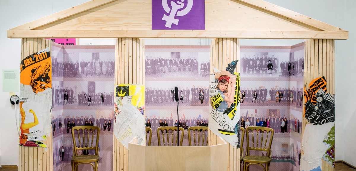 : Ausstellung "Sie meinen es politisch!" 100 Jahre Frauenwahlrecht in Österreich im Volkskundemuseum Wien © kollektiv fischka/kramar