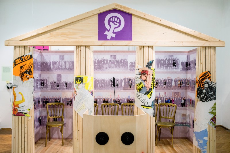 : Ausstellung "Sie meinen es politisch!" 100 Jahre Frauenwahlrecht in Österreich im Volkskundemuseum Wien © kollektiv fischka/kramar