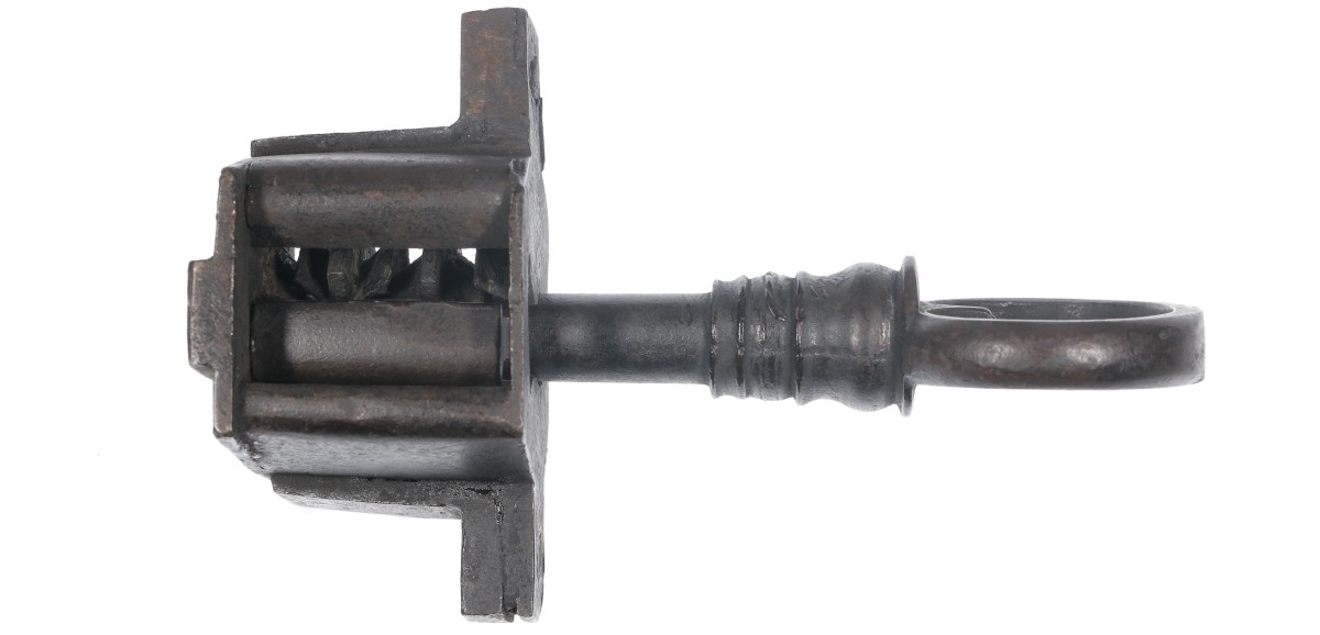 : oNr/5120 Kapelleneingericht, Eisen, 18. Jh. Volkskundemuseum Wien