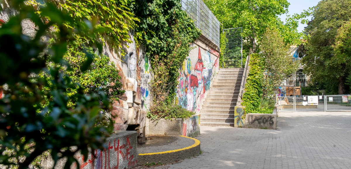 : Der Luftschutzbunker im Schönbornpark. Foto: Kollektiv Fischka / Kramar