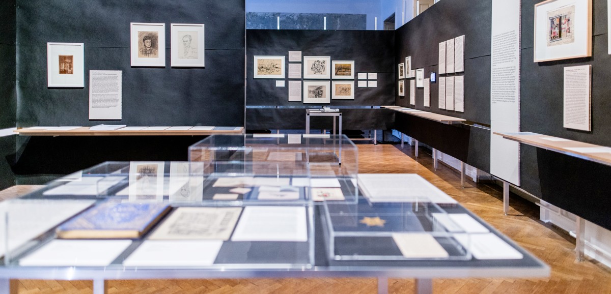 : Ausstellung Kunst und Widerstand im Ghetto Theresienstadt. Foto: kollektiv fischka / kramar © Volkskundemuseum Wien