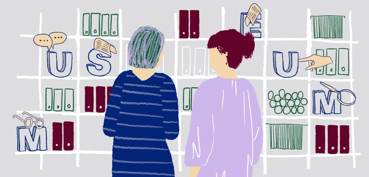 : Illustration: Stefanie Hilgarth © Recht auf Museum?