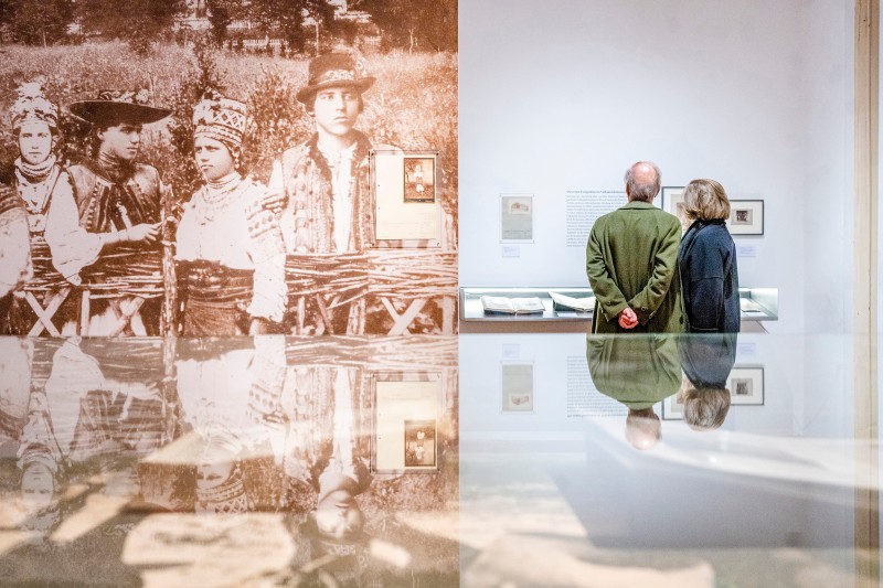 : Ausstellung "Ölrausch und Huzulenkult" im Volkskundemuseum Wien. Foto: Kollektiv Fischka / Kramar © Volkskundemuseum Wien