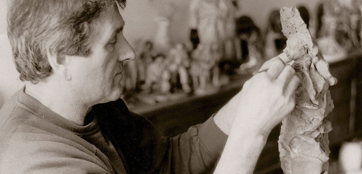 : Der Künstler Ignác Bizmayer | Foto: Miroslav Slamka